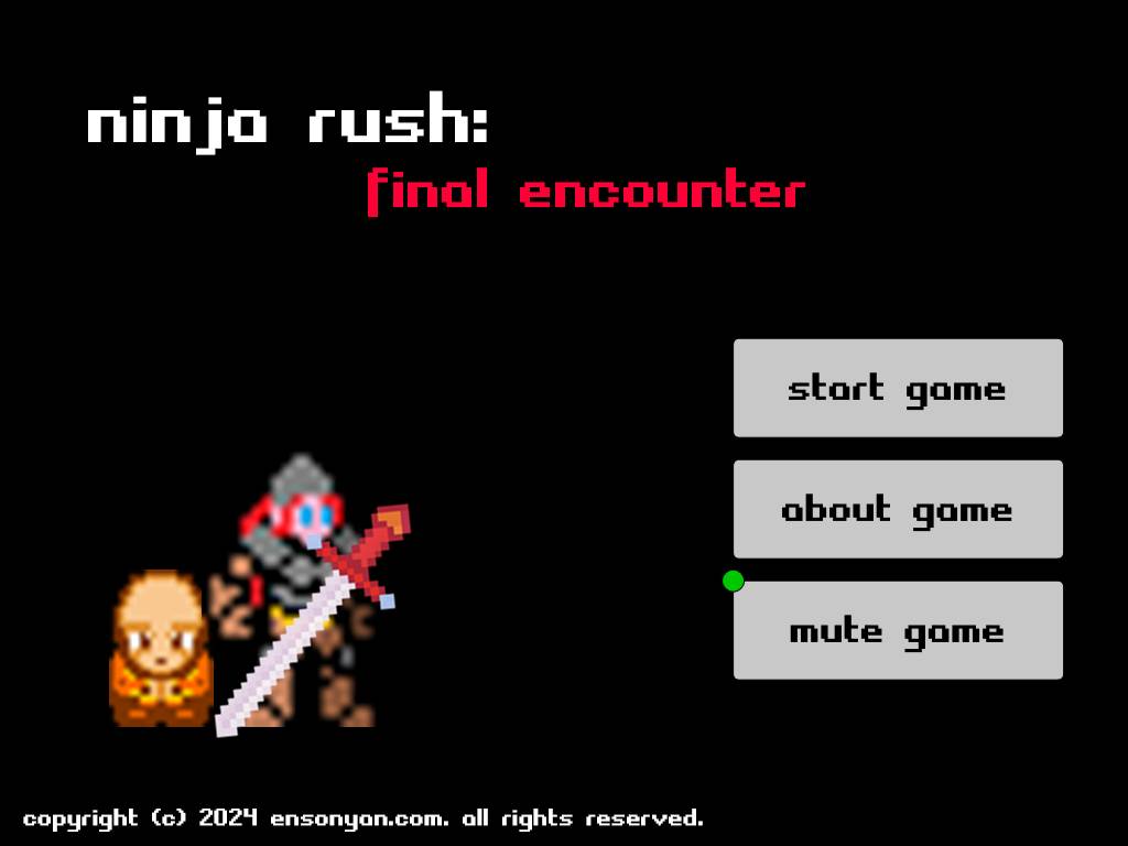 Image du projet : Ninja Rush: Final Encounter